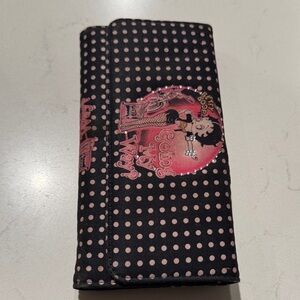 Betty Boop Black and Pink Polka Dot Key Holder